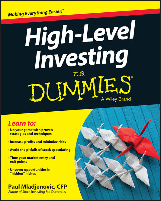 High Level Investing For Dummies (Paperback / softback) 9781119140818