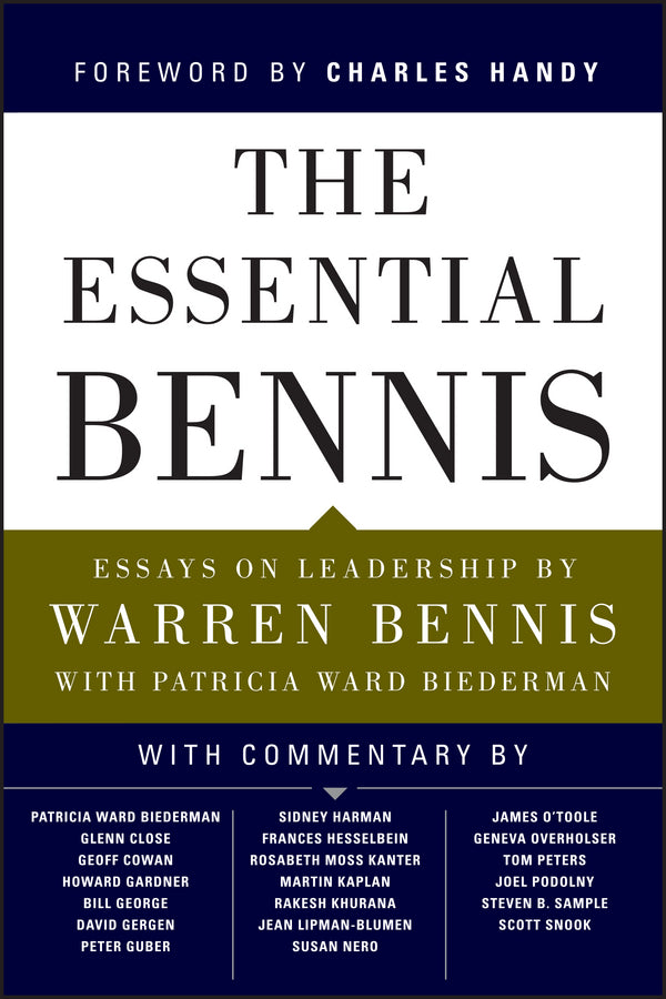 The Essential Bennis (Paperback / softback) 9781119143147