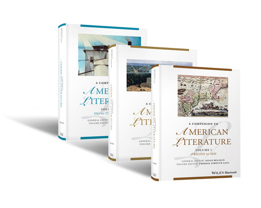 A Companion to American Literature, 3 Volume Set (Hardback) 9781119146711