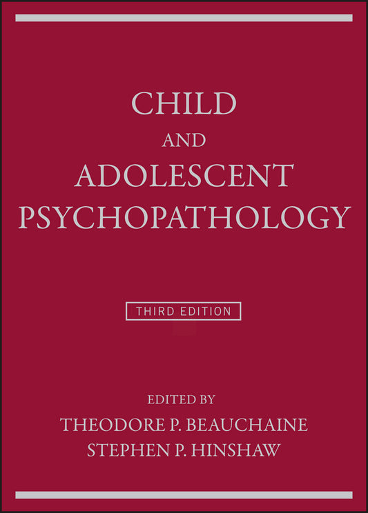 Child and Adolescent Psychopathology (Hardback) 9781119169956