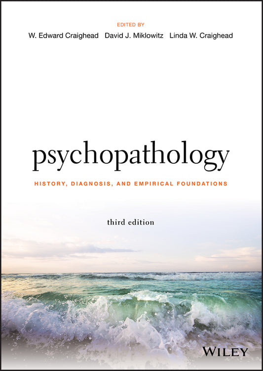 Psychopathology; History, Diagnosis, and Empirical Foundations (Hardback) 9781119221739