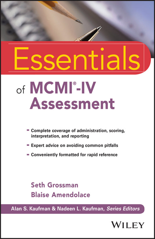 Essentials of MCMI-IV Assessment (Paperback / softback) 9781119236429