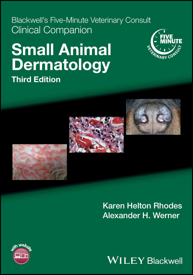 Blackwell's Five-Minute Veterinary Consult Clinical Companion; Small Animal Dermatology (Paperback / softback) 9781119337249