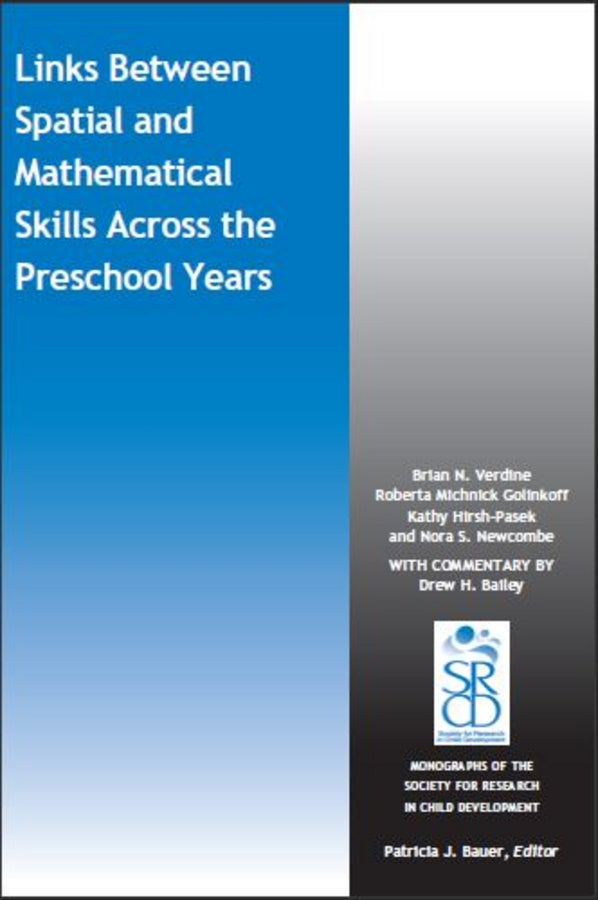 Link between Spatial and Mathematical Skills across the Preschool Years (Paperback / softback) 9781119402503