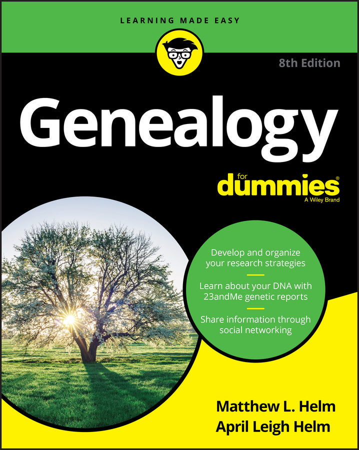 Genealogy For Dummies (Paperback / softback) 9781119411963