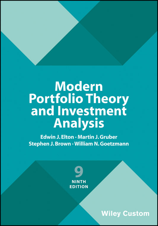Modern Portfolio Theory and Investment Analysis (Paperback / softback) 9781119427292