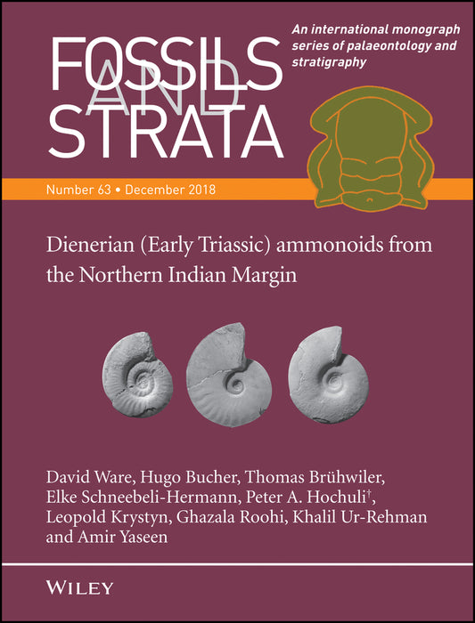 Dienerian (Early Triassic) ammonoids from the Northern Indian Margin (Paperback / softback) 9781119522867