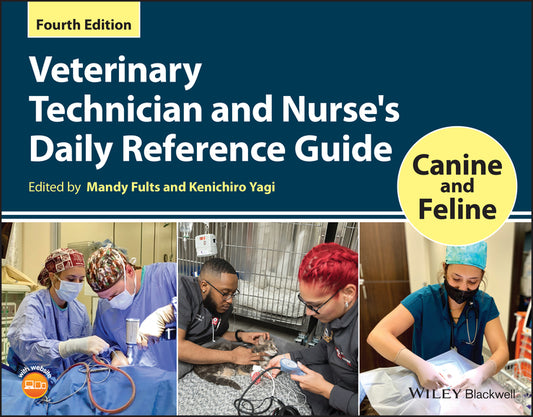 Veterinary Technician and Nurse's Daily Reference Guide; Canine and Feline (Paperback / softback) 9781119557203