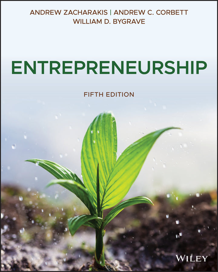 Entrepreneurship (Paperback / softback) 9781119563228