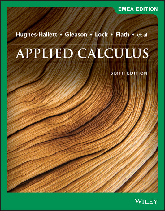 Applied Calculus, EMEA Edition (Paperback / softback) 9781119587965