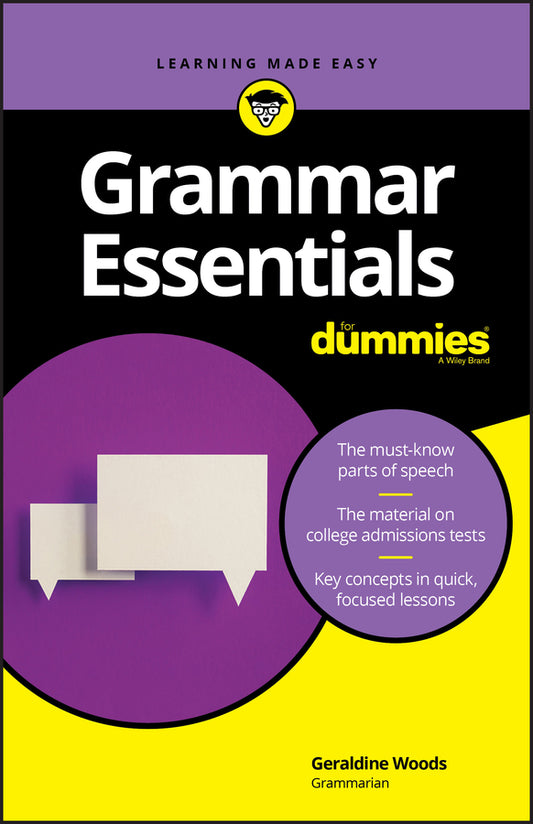 Grammar Essentials For Dummies (Paperback / softback) 9781119589617