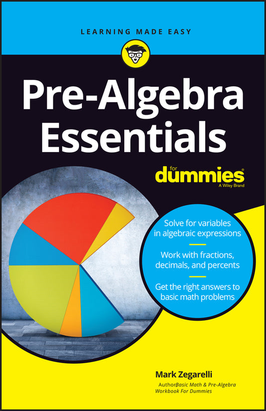 Pre-Algebra Essentials For Dummies (Paperback / softback) 9781119590866