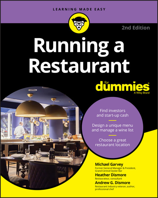 Running a Restaurant For Dummies (Paperback / softback) 9781119605454