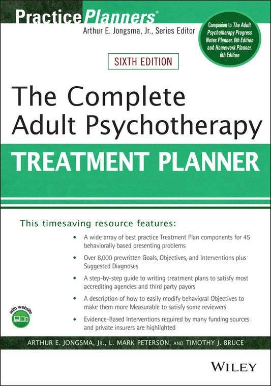 The Complete Adult Psychotherapy Treatment Planner (Paperback / softback) 9781119629931