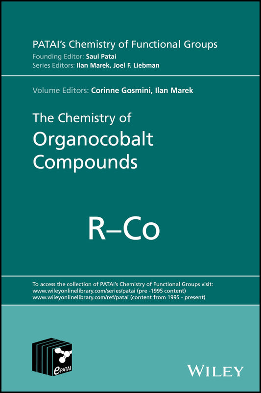 The Chemistry of Organocobalt Compounds (Hardback) 9781119692010