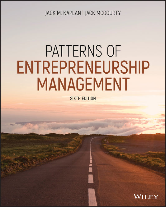 Patterns of Entrepreneurship Management (Paperback / softback) 9781119703068