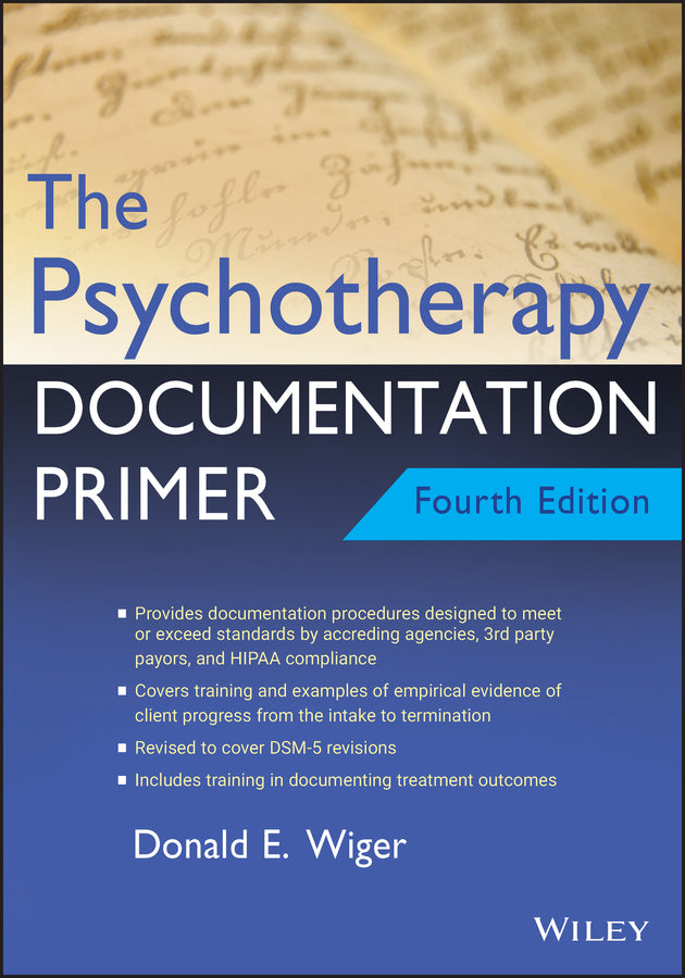 The Psychotherapy Documentation Primer (Paperback / softback) 9781119709848