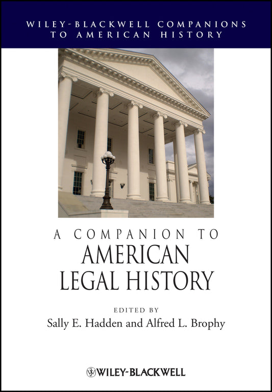 A Companion to American Legal History (Paperback / softback) 9781119711650