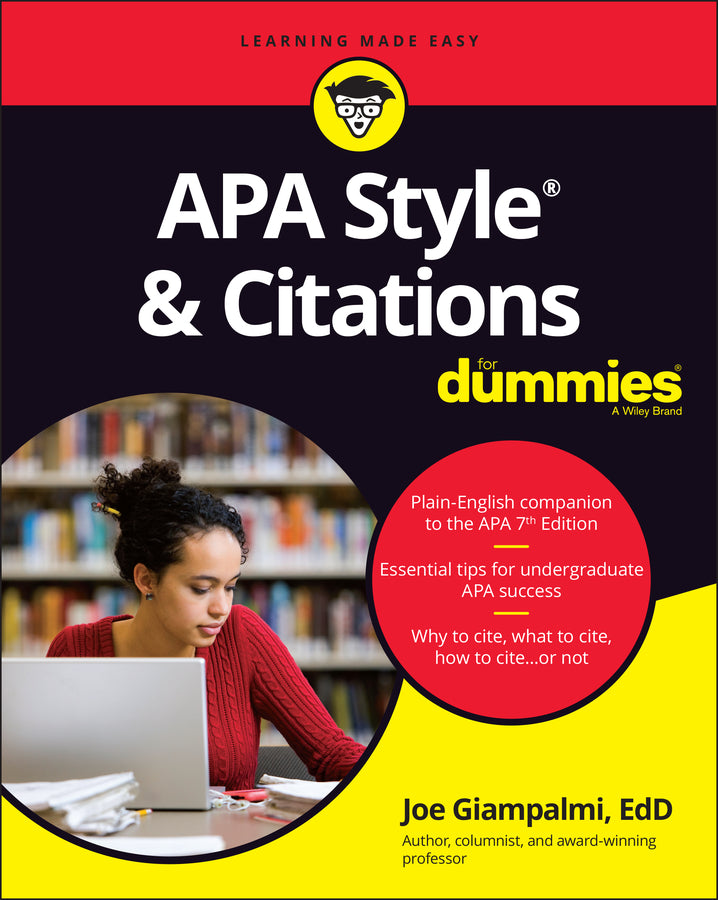 APA Style & Citations For Dummies (Paperback / softback) 9781119716440