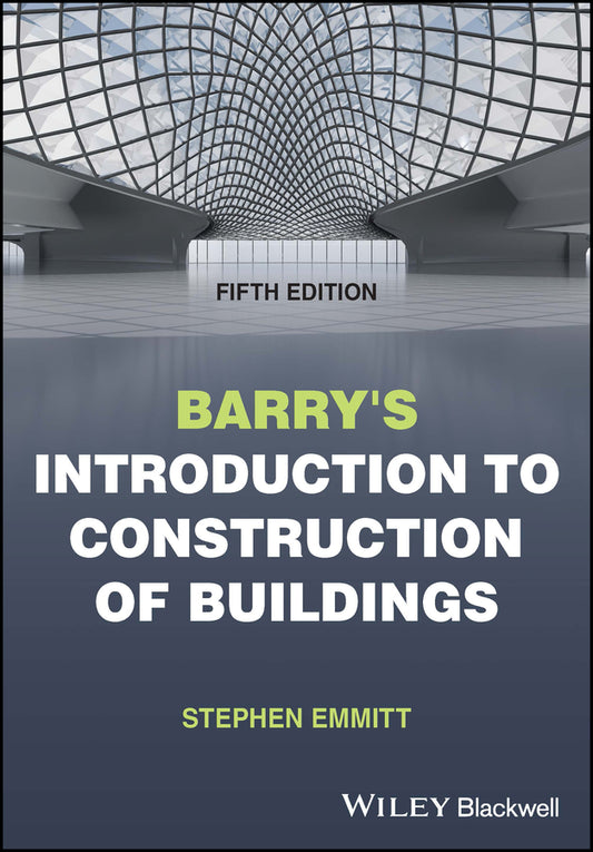 Barry′s Introduction to Construction of Buildings (Paperback / softback) 9781119730996