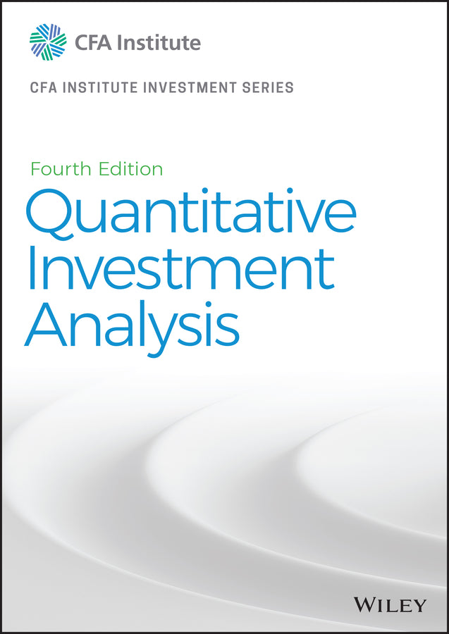 Quantitative Investment Analysis (Hardback) 9781119743620