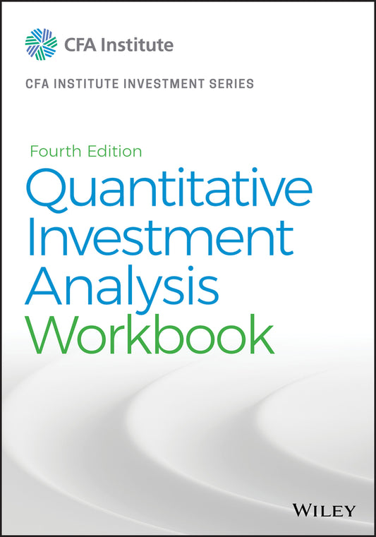 Quantitative Investment Analysis, Workbook (Paperback / softback) 9781119743675