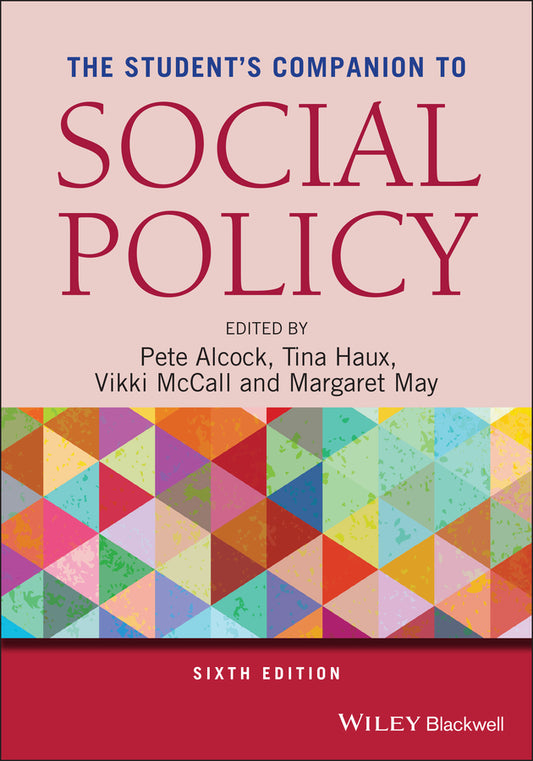 The Student's Companion to Social Policy (Paperback / softback) 9781119744870