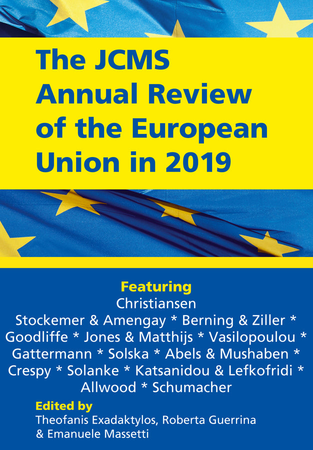 The JCMS Annual Review of the European Union in 2019 (Paperback / softback) 9781119764489