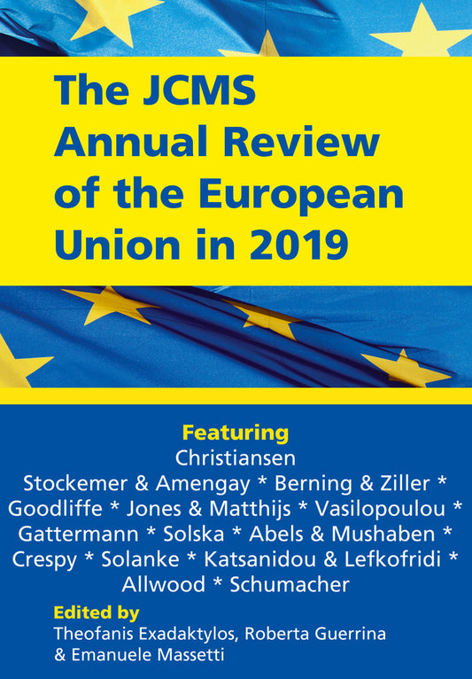 The JCMS Annual Review of the European Union in 2019 (Paperback / softback) 9781119764489
