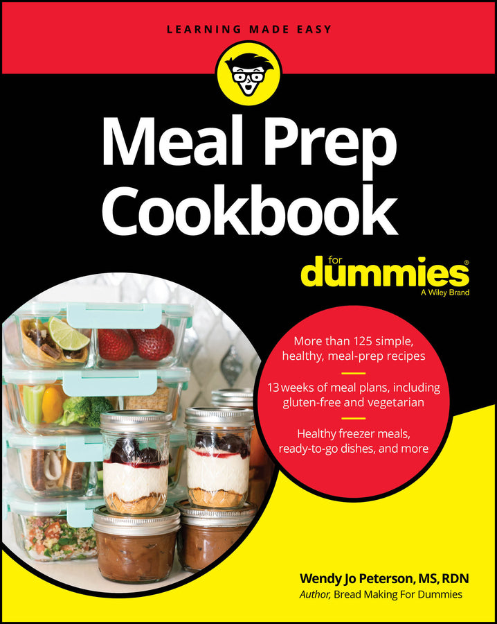 Meal Prep Cookbook For Dummies (Paperback / softback) 9781119814986