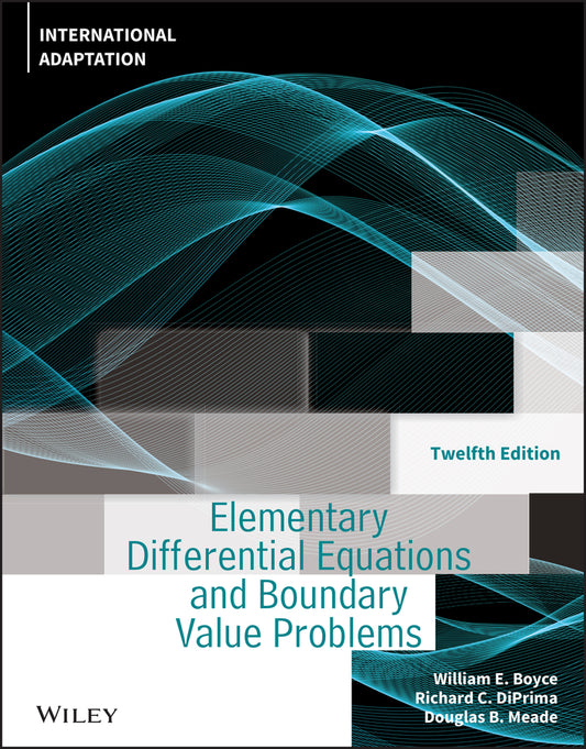 Elementary Differential Equations and Boundary Value Problems, International Adaptation (Paperback / softback) 9781119820512