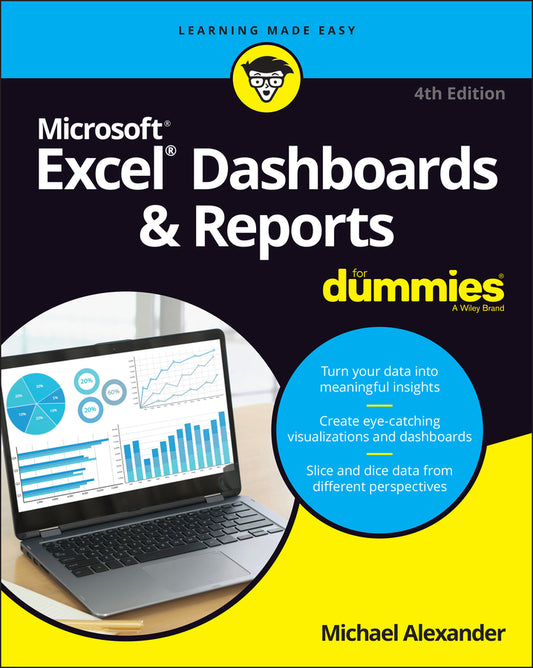 Excel Dashboards & Reports For Dummies, 4th Editio n (Paperback / softback) 9781119844396