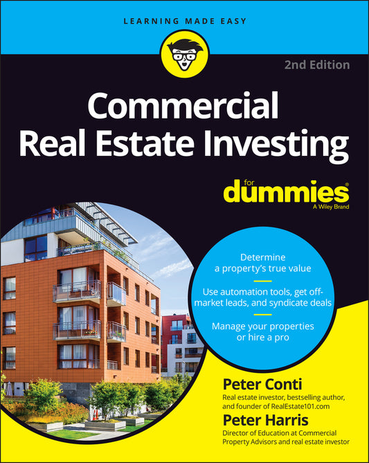 Commercial Real Estate Investing For Dummies (Paperback / softback) 9781119858485