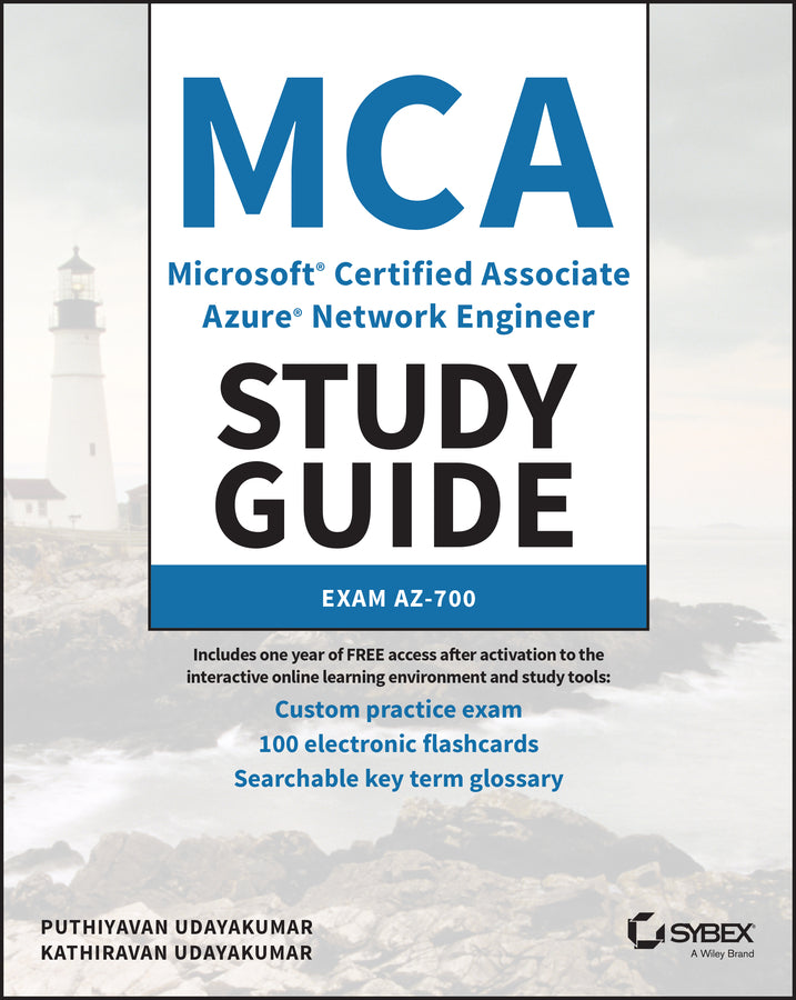 MCA Microsoft Certified Associate Azure Network Engineer Study Guide; Exam AZ-700 (Paperback / softback) 9781119872924
