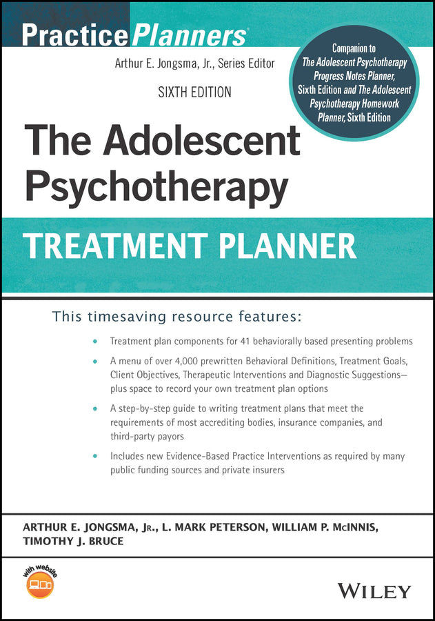 The Adolescent Psychotherapy Treatment Planner (Paperback / softback) 9781119886884