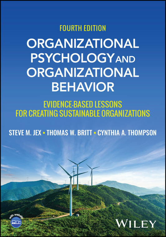 Organizational Psychology and Organizational Behavior; Evidence-based Lessons for Creating Sustainable Organizations (Paperback / softback) 9781119888802