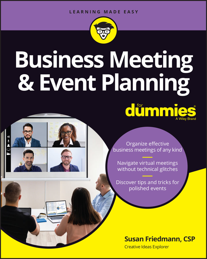 Business Meeting & Event Planning For Dummies (Paperback / softback) 9781119982814