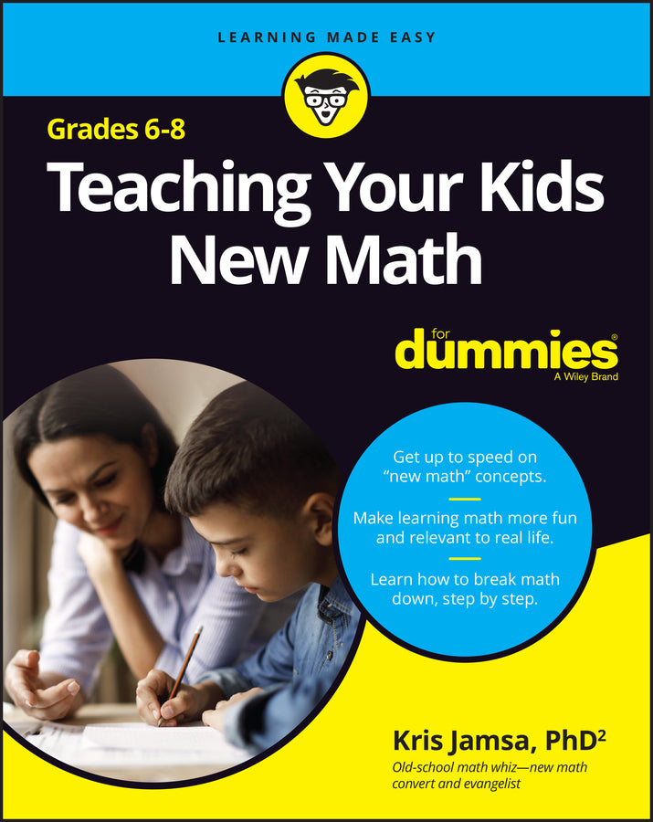 Teaching Your Kids New Math, 6-8 For Dummies (Paperback / softback) 9781119986393