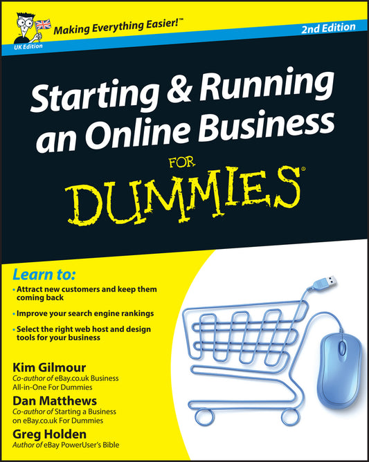 Starting and Running an Online Business For Dummies, UK Edition (Paperback / softback) 9781119991380