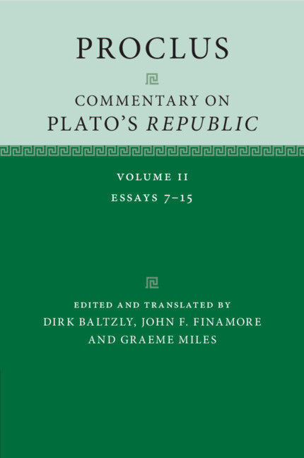 Proclus: Commentary on Plato's 'Republic' (Paperback / softback) 9781316608319