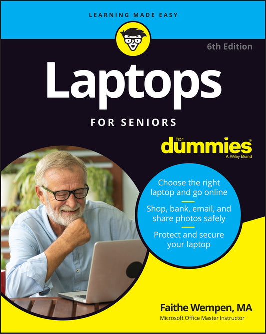 Laptops For Seniors For Dummies (Paperback / softback) 9781394152162