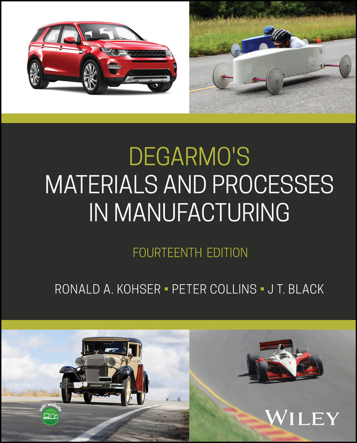 DeGarmo's Materials and Processes in Manufacturing (Hardback) 9781394173051
