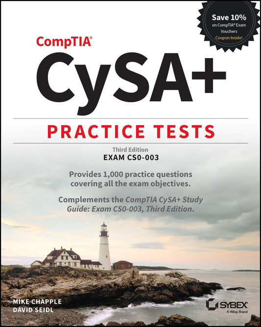 CompTIA CySA+ Practice Tests; Exam CS0-003 (Paperback / softback) 9781394182930