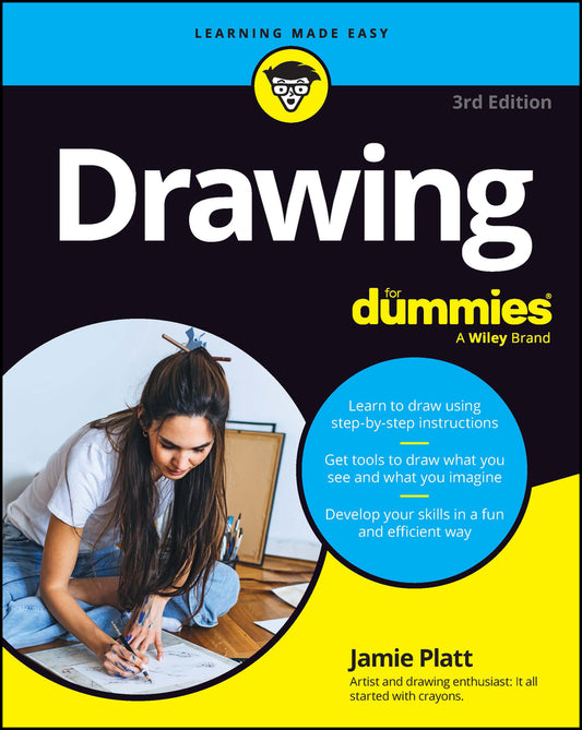 Drawing For Dummies 3rd Edition (Paperback / softback) 9781394199198
