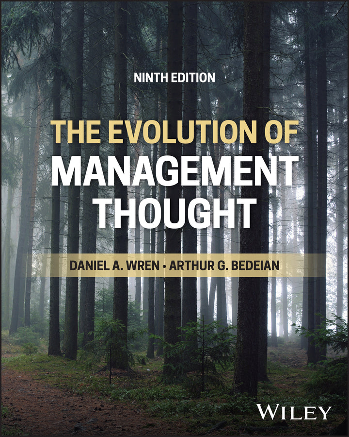 The Evolution of Management Thought (Paperback / softback) 9781394202317