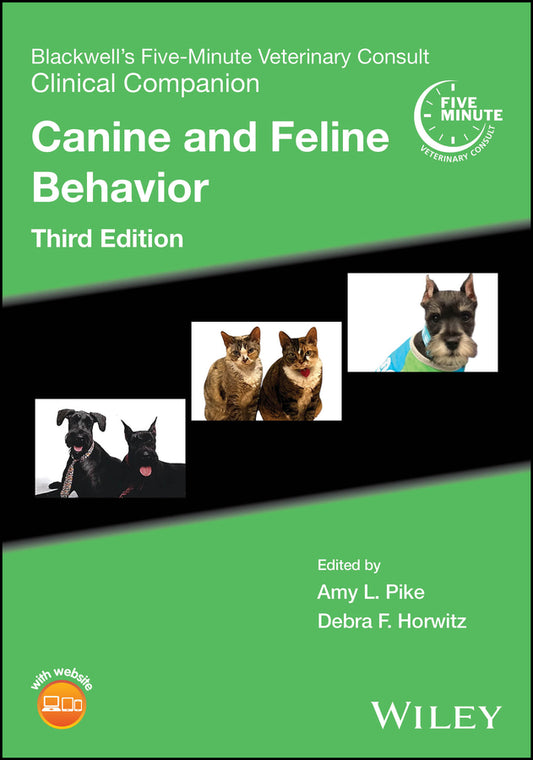 Blackwell's Five-Minute Veterinary Consult Clinical Companion; Canine and Feline Behavior (Paperback / softback) 9781394204915