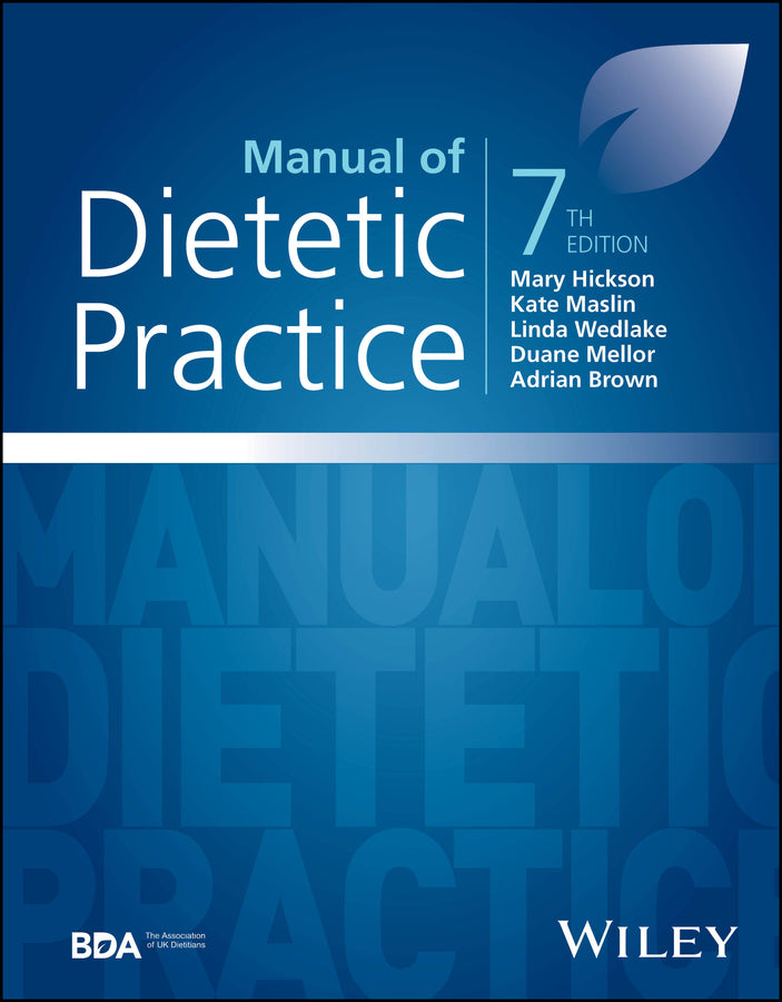 Manual of Dietetic Practice (Hardback) 9781394206117