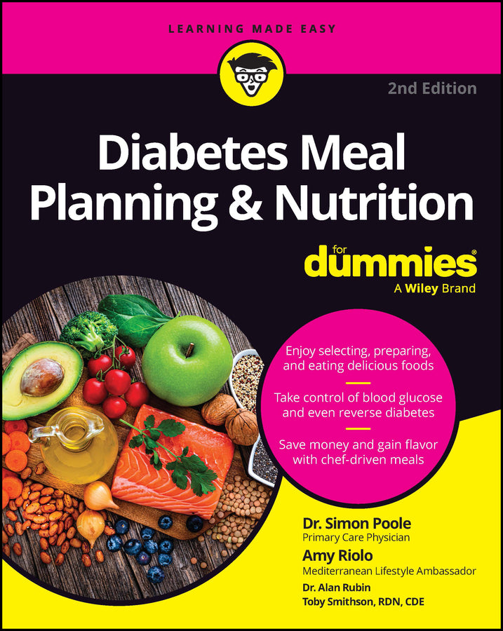 Diabetes Meal Planning & Nutrition For Dummies (Paperback / softback) 9781394206865