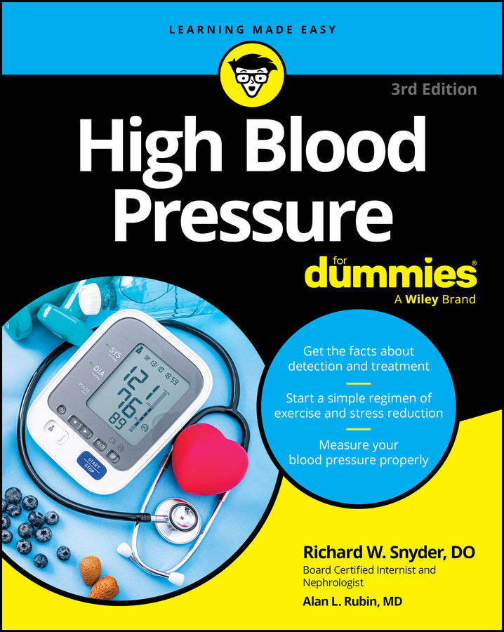 High Blood Pressure For Dummies (Paperback / softback) 9781394224944