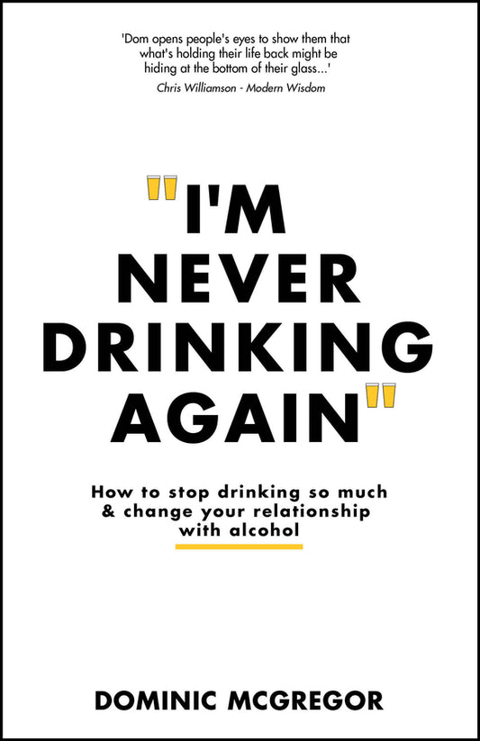 I'm Never Drinking Again; How to Stop Drinking So Much and Change Your Relationship with Alcohol (Paperback / softback) 9781394232802